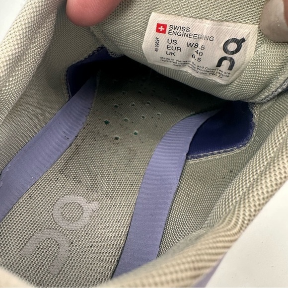 On Cloud X Lavender Ice Purple Running Sneakers Shoes Women’s Size 8.5 - Picture 5 of 8
